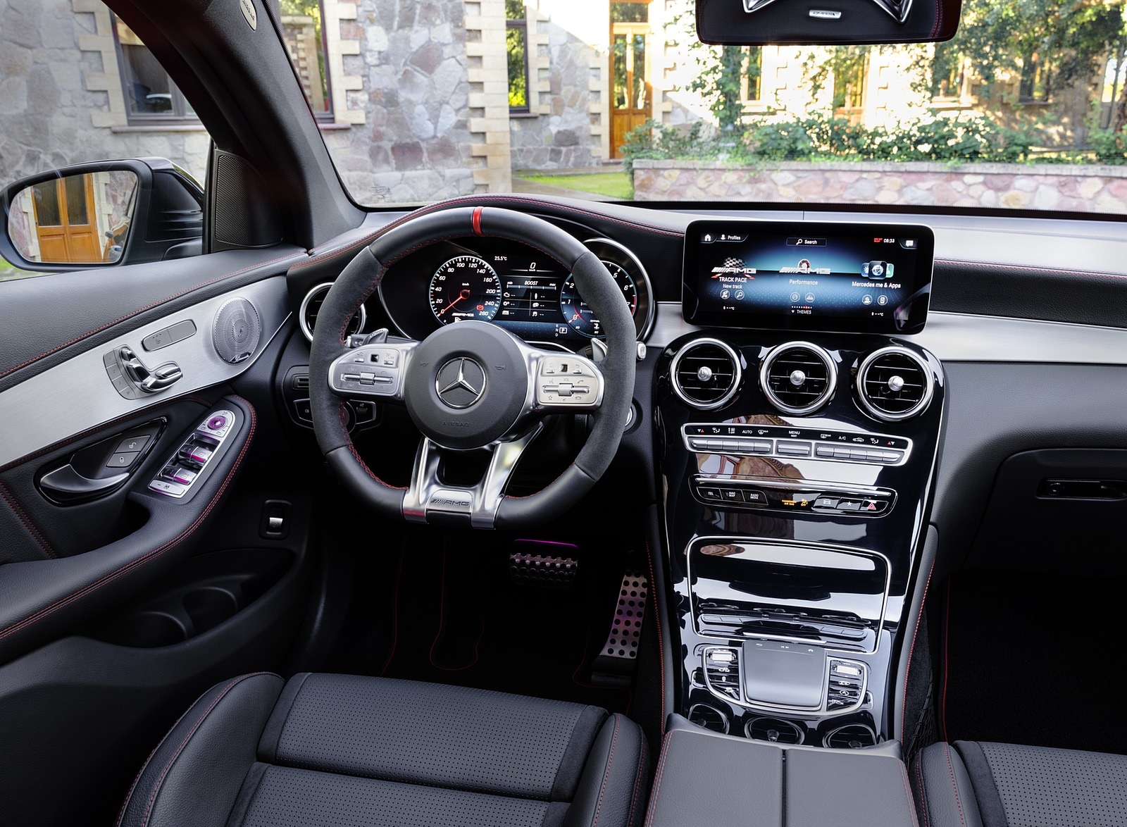 2020 Mercedes-AMG GLC 43 4MATIC Coupe Interior Cockpit Wallpapers #27 of 28