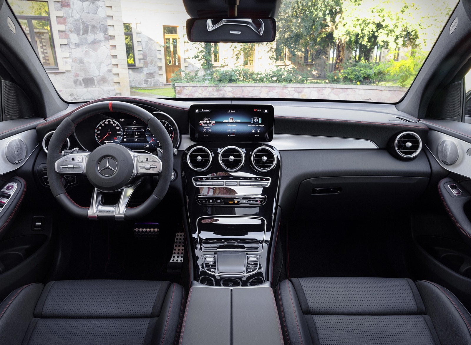 2020 Mercedes-AMG GLC 43 4MATIC Coupe Interior Cockpit Wallpapers #26 of 28