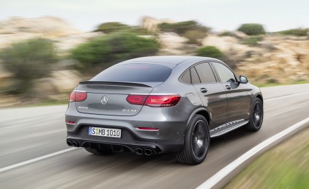 2020 Mercedes-AMG GLC 43 4MATIC Coupe Rear Three-Quarter Wallpapers 450x275 (5)