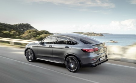 2020 Mercedes-AMG GLC 43 4MATIC Coupe Rear Three-Quarter Wallpapers 450x275 (6)
