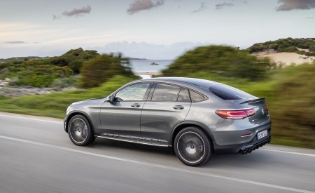 2020 Mercedes-AMG GLC 43 4MATIC Coupe Rear Three-Quarter Wallpapers 450x275 (7)