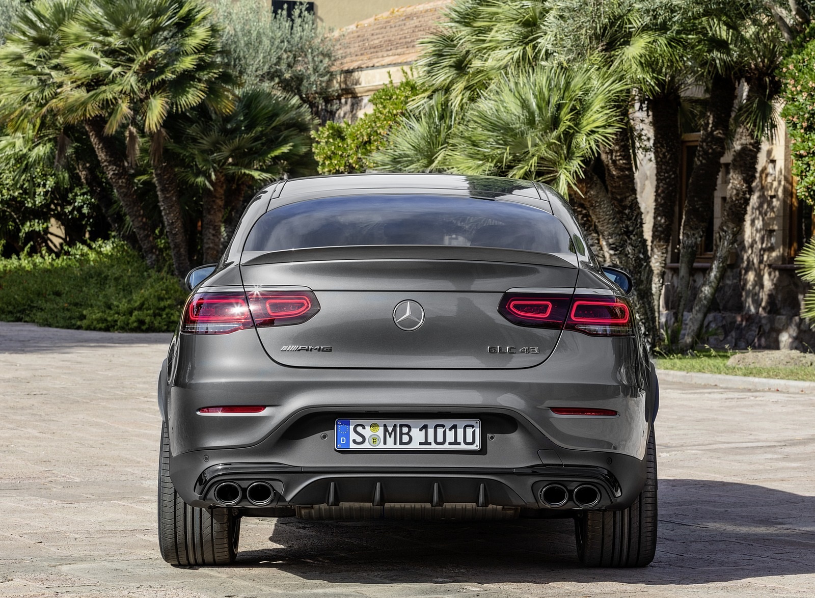 2020 Mercedes-AMG GLC 43 4MATIC Coupe Rear Wallpapers #16 of 28