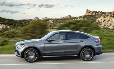 2020 Mercedes-AMG GLC 43 4MATIC Coupe Side Wallpapers 450x275 (10)