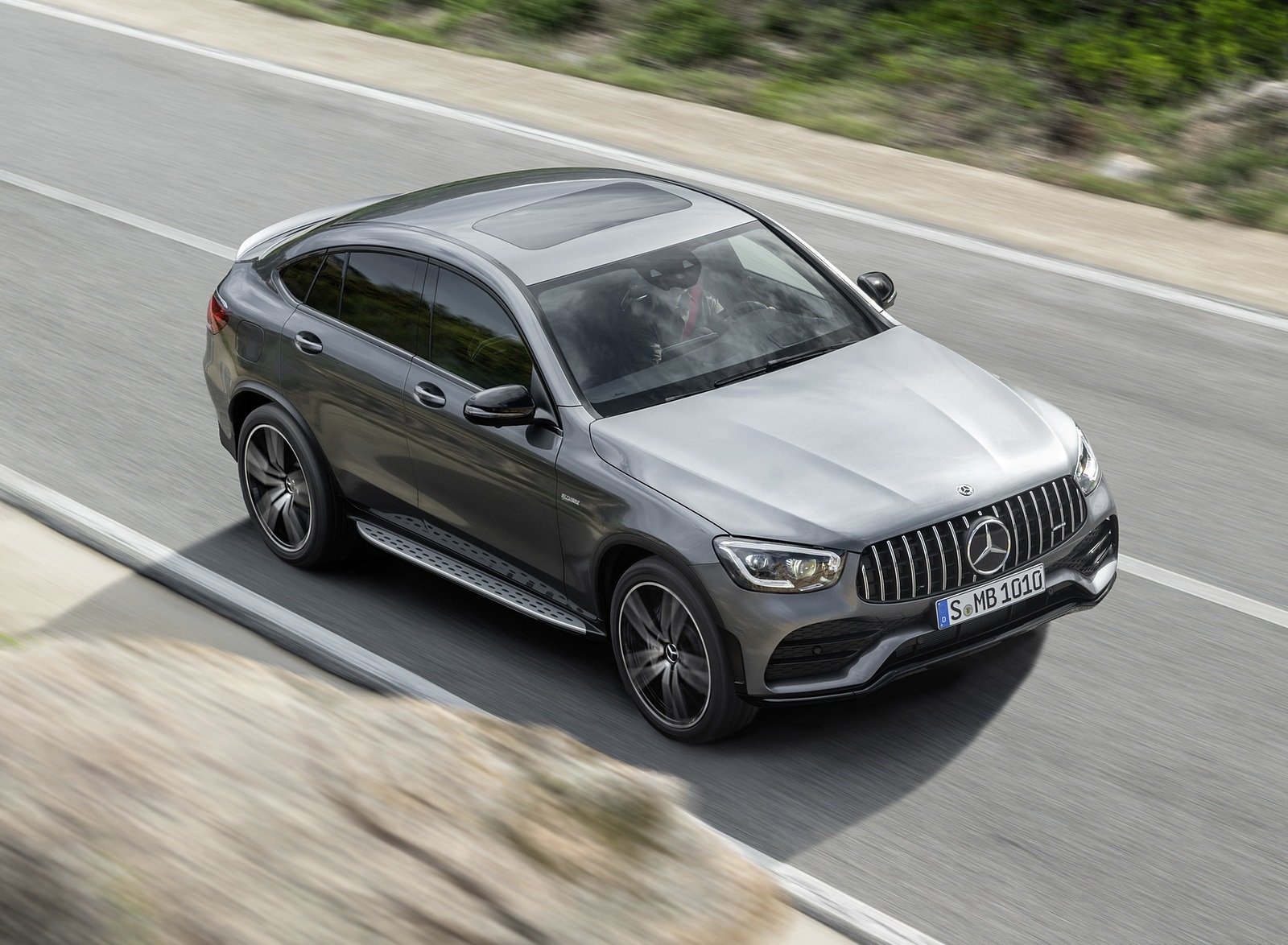 2020 Mercedes-AMG GLC 43 4MATIC Coupe Top Wallpapers #12 of 28