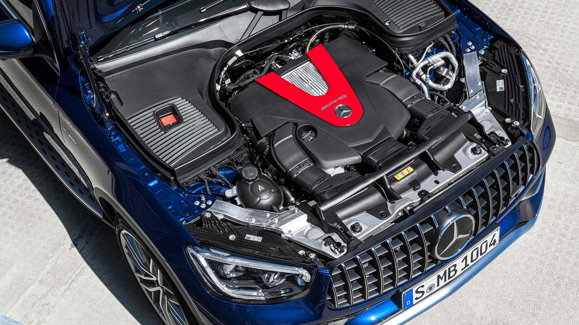 2020 Mercedes-AMG GLC 43 4MATIC Engine Wallpapers #16 of 17