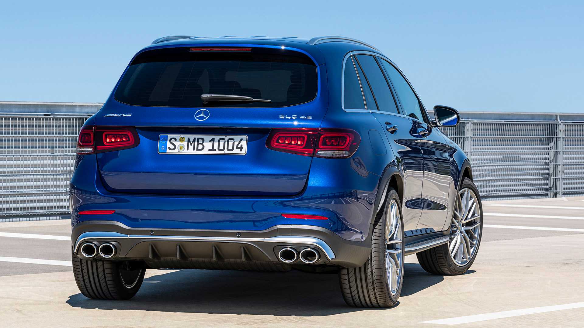 2020 Mercedes-AMG GLC 43 4MATIC Rear Wallpapers (9)