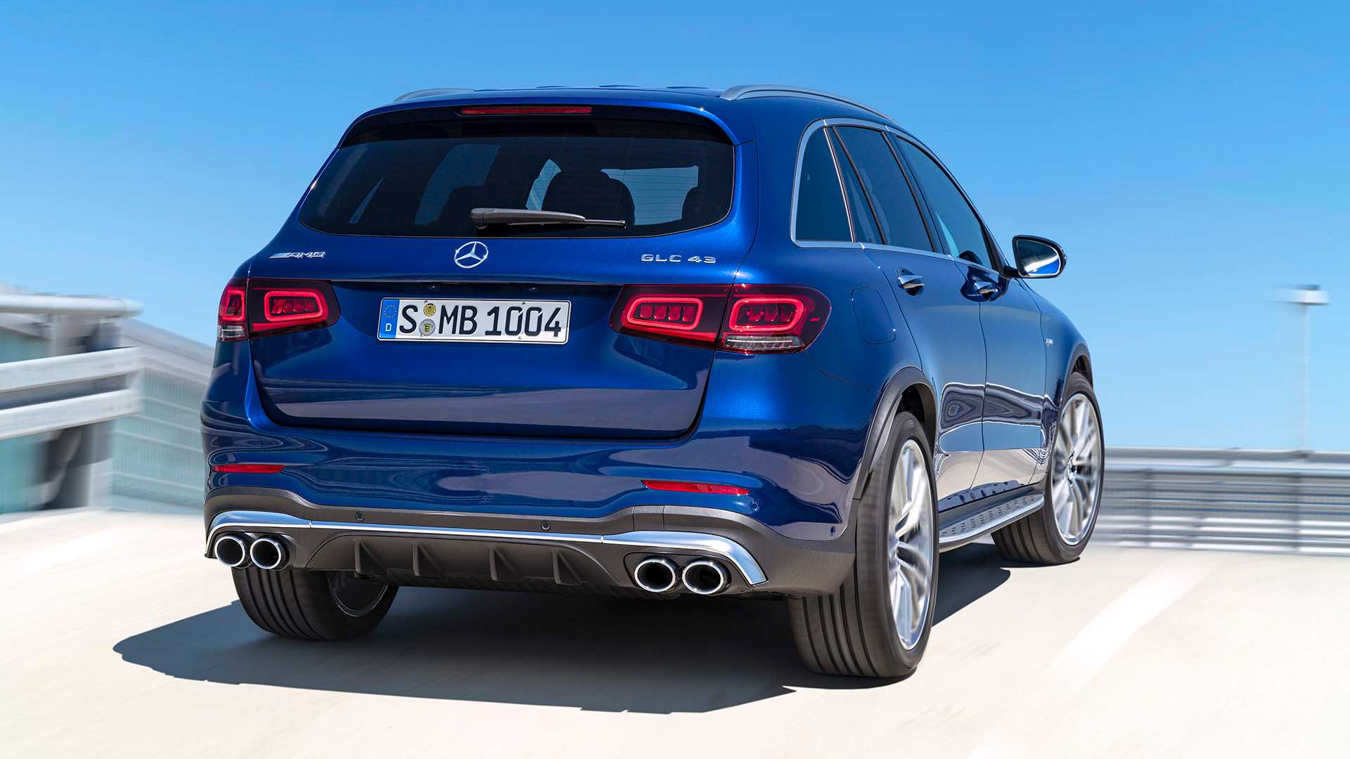 2020 Mercedes-AMG GLC 43 4MATIC Rear Wallpapers #10 of 17