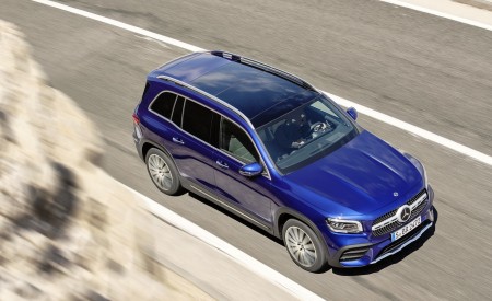 2020 Mercedes-Benz GLB 250 AMG Line (Color: Galaxy Blue) Top Wallpapers 450x275 (30)