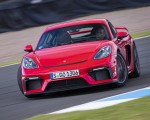 2020 Porsche 718 Cayman GT4 (Color: Guards Red) Front Wallpapers 150x120