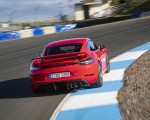 2020 Porsche 718 Cayman GT4 (Color: Guards Red) Rear Wallpapers 150x120 (9)