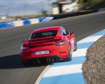 2020 Porsche 718 Cayman GT4 (Color: Guards Red) Rear Wallpapers 150x120