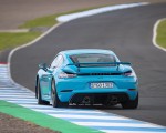 2020 Porsche 718 Cayman GT4 (Color: Miami Blue) Rear Wallpapers 150x120