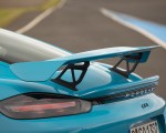 2020 Porsche 718 Cayman GT4 (Color: Miami Blue) Spoiler Wallpapers 150x120