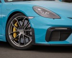 2020 Porsche 718 Cayman GT4 (Color: Miami Blue) Wheel Wallpapers 150x120