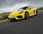 2020 Porsche 718 Cayman GT4 (Color: Racing Yellow) Front Three-Quarter Wallpapers 150x120