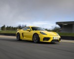 2020 Porsche 718 Cayman GT4 (Color: Racing Yellow) Front Three-Quarter Wallpapers 150x120