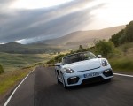 2020 Porsche 718 Spyder (Color: Carrara White Metallic) Front Wallpapers 150x120