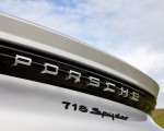 2020 Porsche 718 Spyder (Color: GT Silver Metallic) Badge Wallpapers 150x120