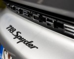2020 Porsche 718 Spyder (Color: GT Silver Metallic) Badge Wallpapers 150x120