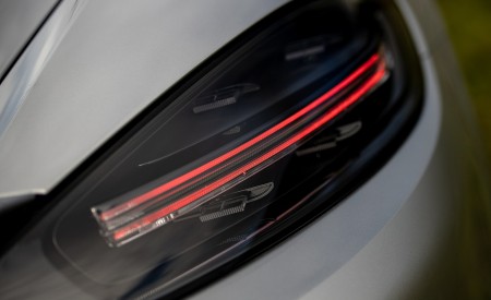 2020 Porsche 718 Spyder (Color: GT Silver Metallic) Tail Light Wallpapers 450x275 (218)