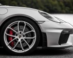 2020 Porsche 718 Spyder (Color: GT Silver Metallic) Wheel Wallpapers 150x120