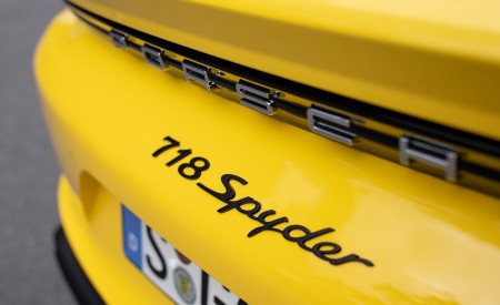 2020 Porsche 718 Spyder (Color: Racing Yellow) Detail Wallpapers 450x275 (71)