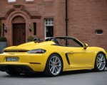 2020 Porsche 718 Spyder (Color: Racing Yellow) Rear Three-Quarter Wallpapers 150x120