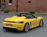 2020 Porsche 718 Spyder (Color: Racing Yellow) Rear Three-Quarter Wallpapers 150x120