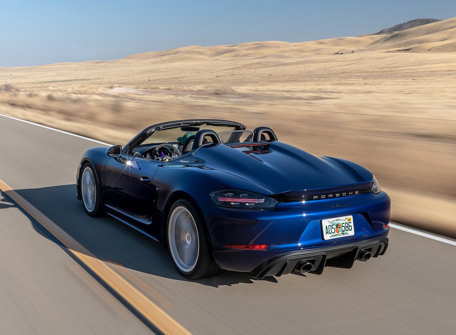 2020 Porsche 718 Spyder Rear Three-Quarter Wallpapers #4 of 295