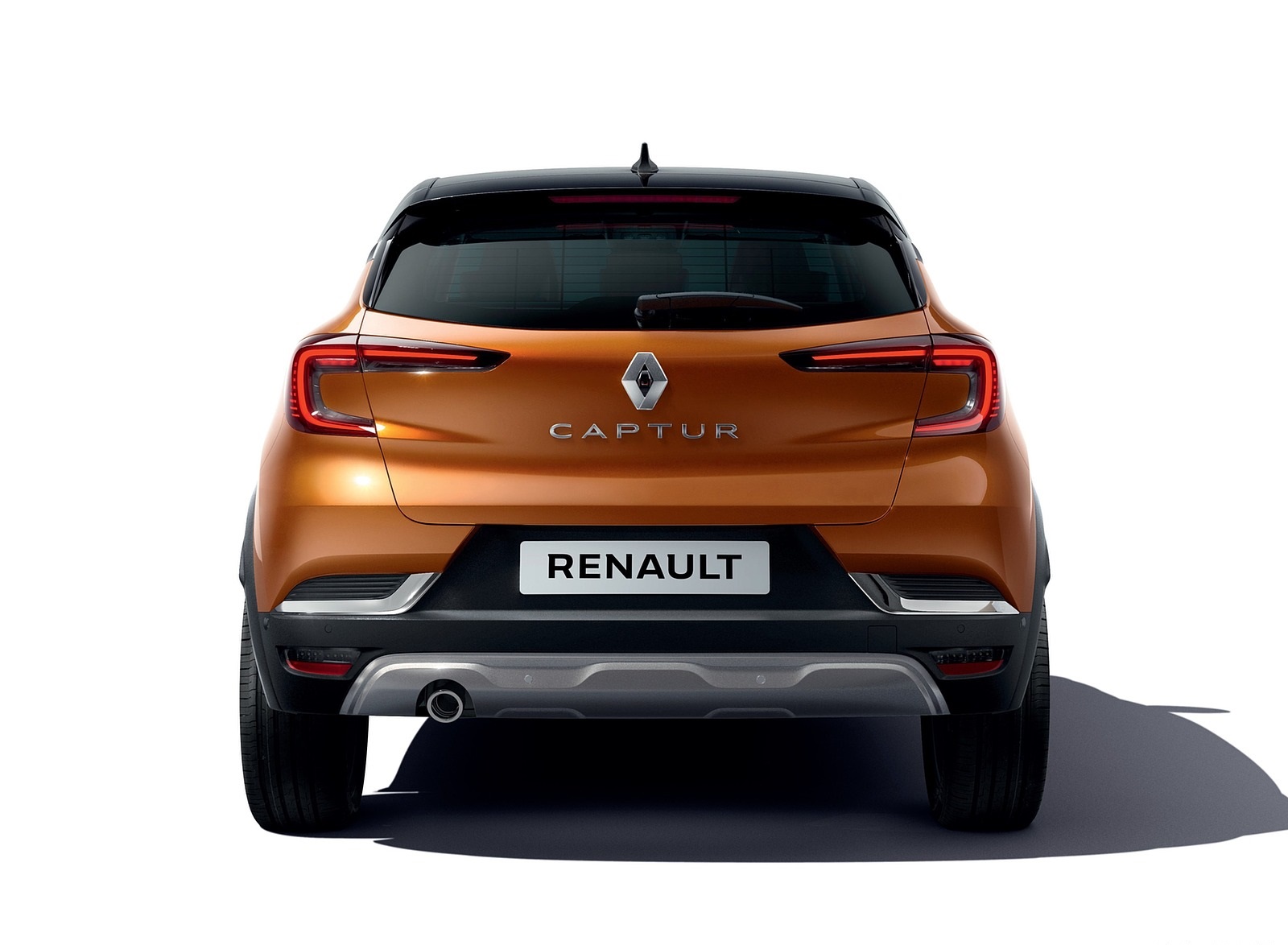 2020 Renault Captur (Color: Atacama Orange) Rear Wallpapers #15 of 39