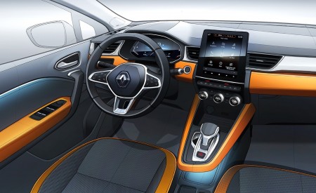 2020 Renault Captur Design Sketch Wallpapers 450x275 (24)