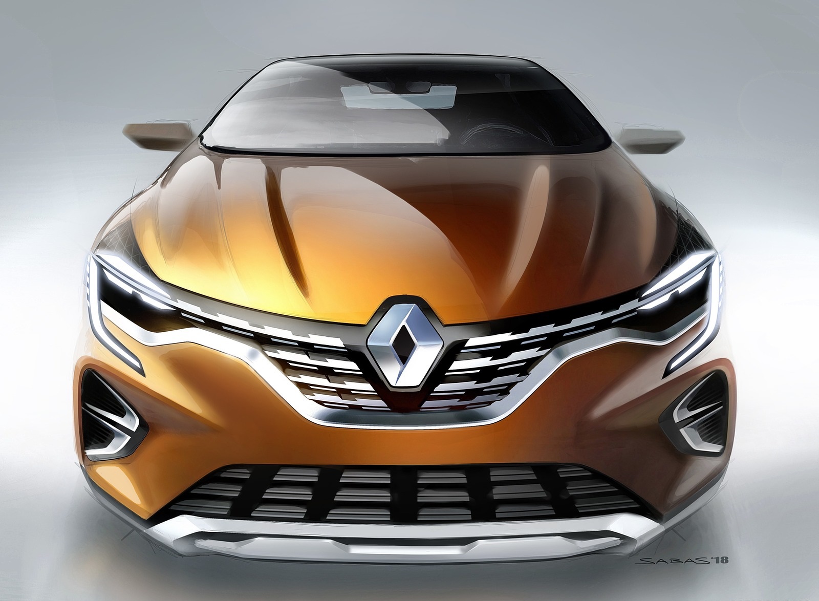2020 Renault Captur Design Sketch Wallpapers #22 of 39