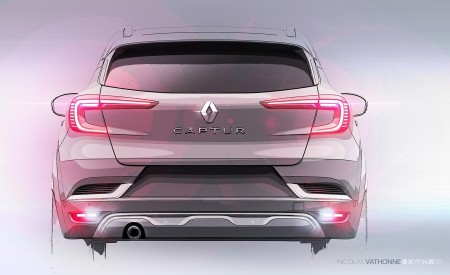 2020 Renault Captur Design Sketch Wallpapers 450x275 (28)