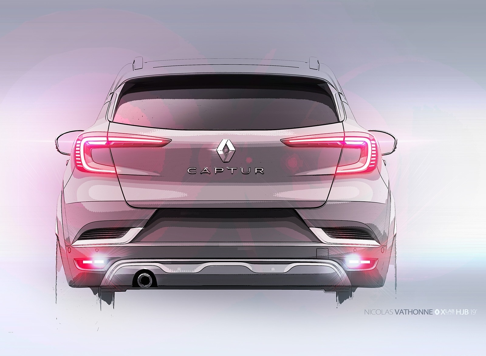 2020 Renault Captur Design Sketch Wallpapers #28 of 39