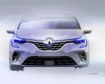 2020 Renault Captur Design Sketch Wallpapers 150x120