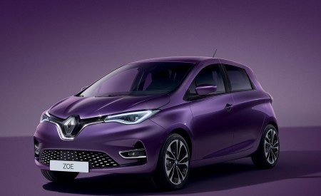 2020 Renault Zoe (Color: Blueberry Purple) Front Three-Quarter Wallpapers 450x275 (32)