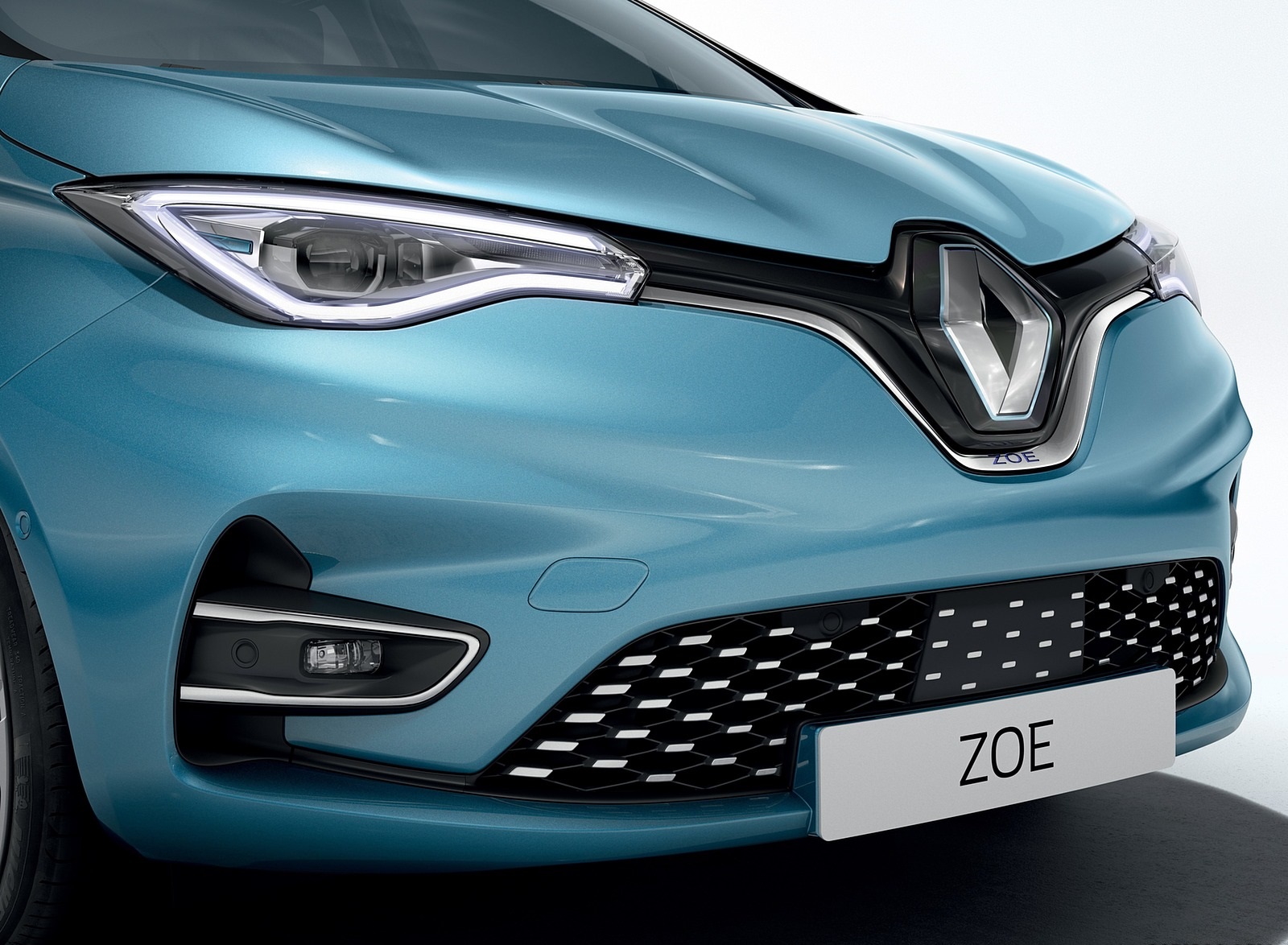 2020 Renault Zoe (Color: Celadon Blue) Front Wallpapers #12 of 39