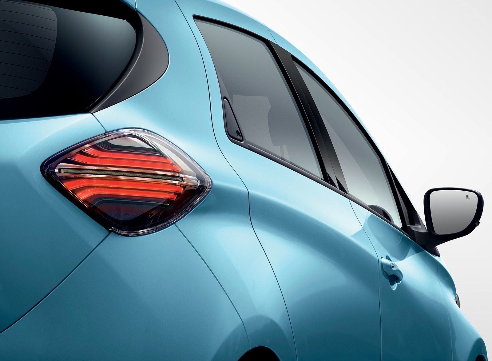 2020 Renault Zoe (Color: Celadon Blue) Tail Light Wallpapers #10 of 39