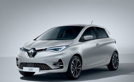 2020 Renault Zoe (Color: Highland Grey) Front Three-Quarter Wallpapers 450x275 (26)