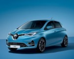 2020 Renault Zoe (Color: Lightning Blue) Front Three-Quarter Wallpapers 150x120