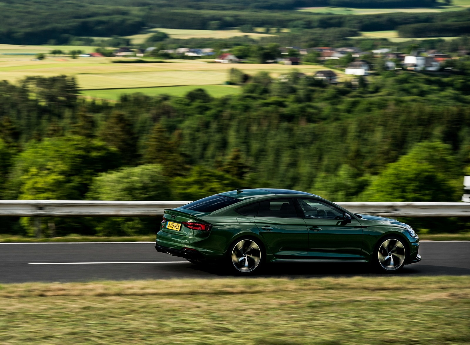 2019 Audi RS 5 Sportback (UK-Spec) Rear Three-Quarter Wallpapers #6 of 76