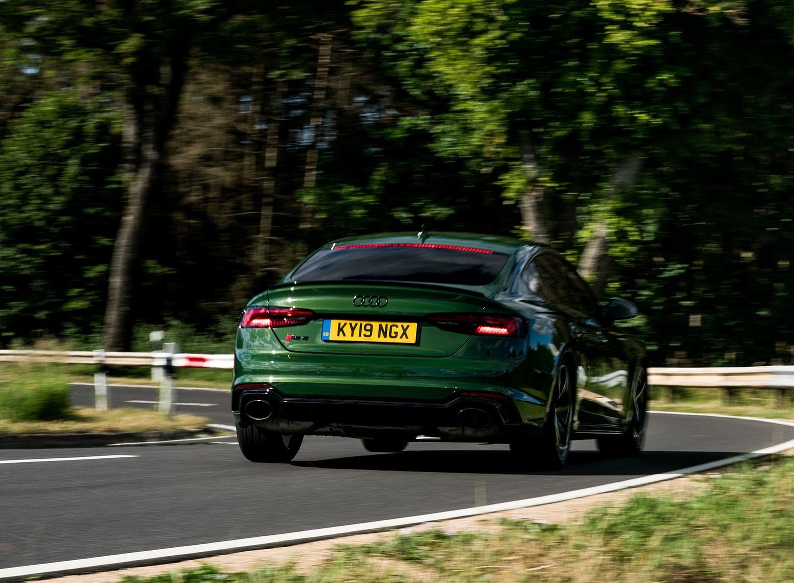 2019 Audi RS 5 Sportback (UK-Spec) Rear Wallpapers (9)