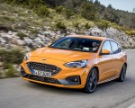 2019 Ford Focus ST (Euro-Spec Color: Orange Fury) Front Three-Quarter Wallpapers 150x120