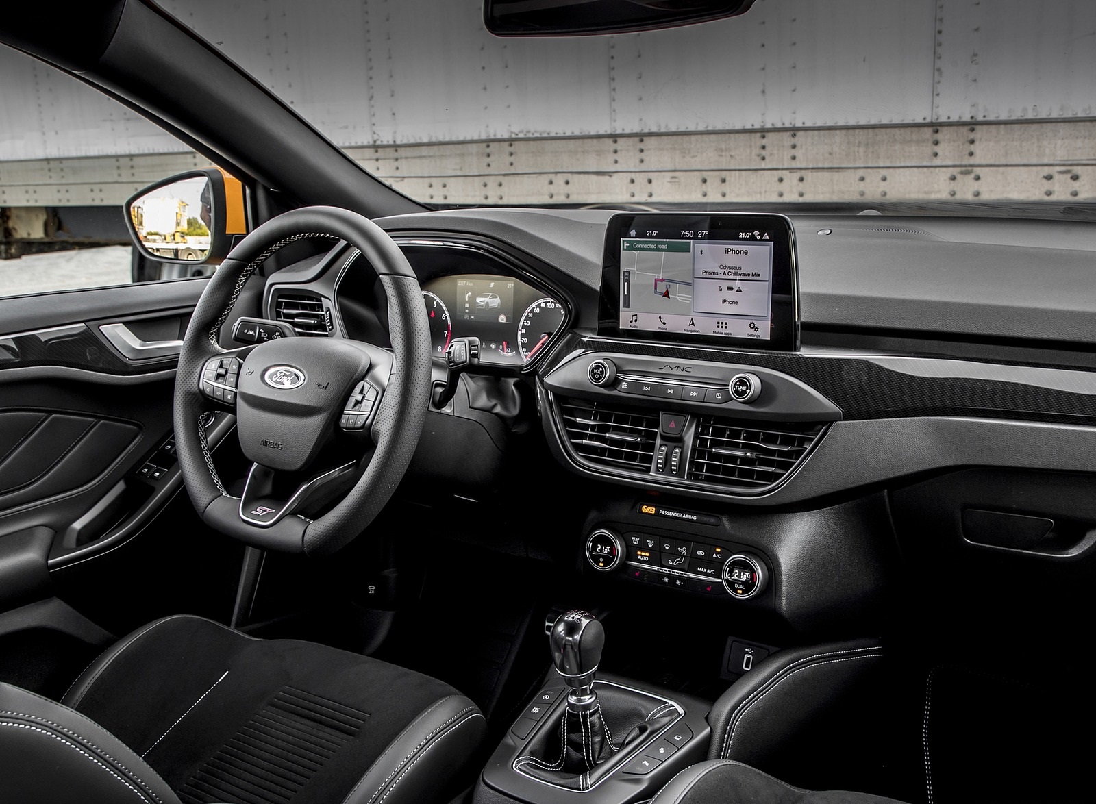 2019 Ford Focus ST (Euro-Spec Color: Orange Fury) Interior Wallpapers #64 of 218