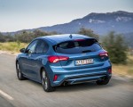 2019 Ford Focus ST (Euro-Spec Color: Performance Blue) Rear Three-Quarter Wallpapers 150x120
