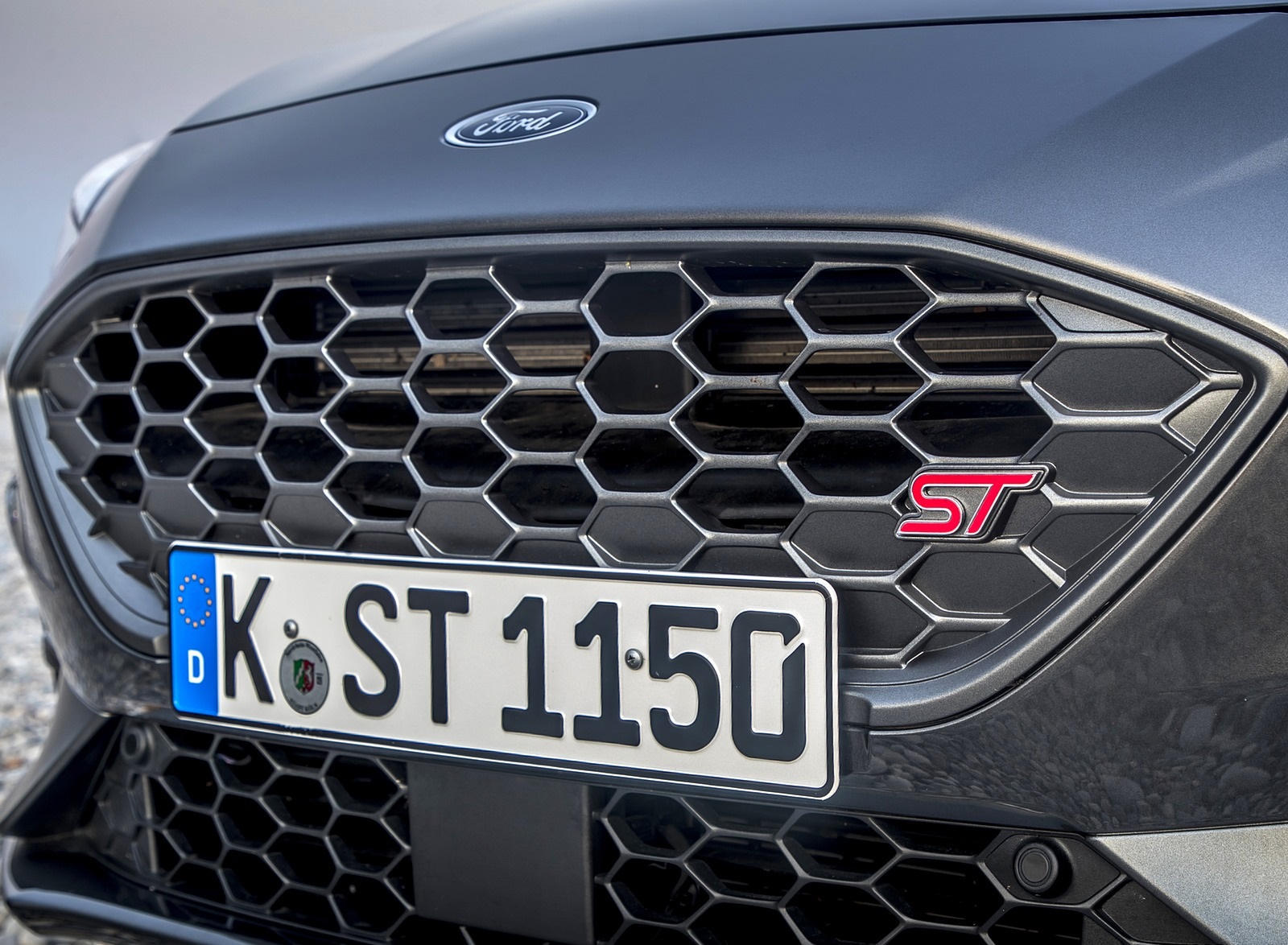 2019 Ford Focus ST Wagon (Euro-Spec Color: Magnetic) Grill Wallpapers #191 of 218