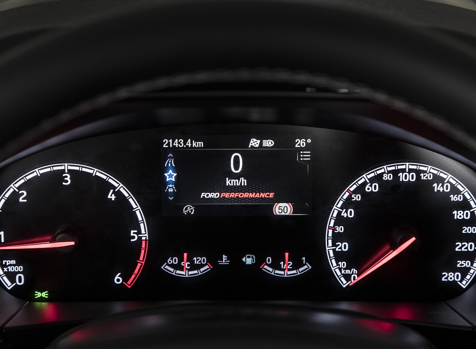 2019 Ford Focus ST Wagon (Euro-Spec Color: Magnetic) Instrument Cluster Wallpapers #197 of 218