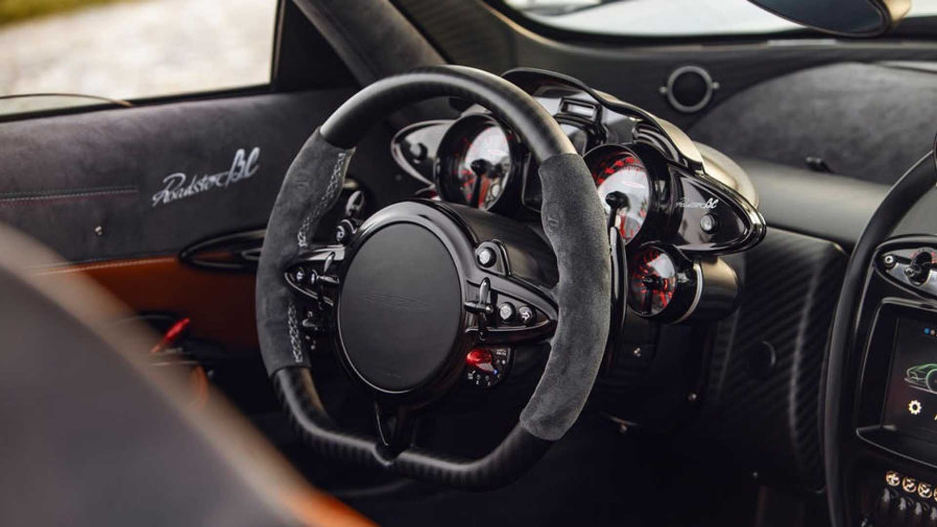 2019 Pagani Huayra Roadster BC Interior Steering Wheel Wallpapers #27 of 56