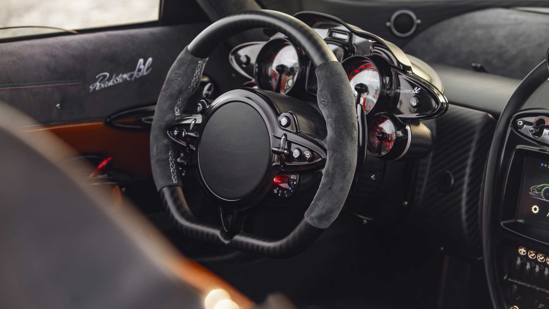 2019 Pagani Huayra Roadster BC Interior Steering Wheel Wallpapers #26 of 56