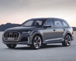 2020 Audi SQ7 TDI (Color: Daytona Gray) Front Three-Quarter Wallpapers 150x120